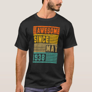 Geweldige sinds mei 1938 84e Mannen en vrouwen T-shirt