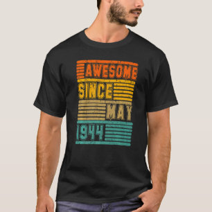 Geweldige sinds mei 1944 78ste Mannen en vrouwen T-shirt