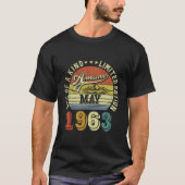 Geweldige sinds mei 1963 een van een soort t-shirt (Voorkant)