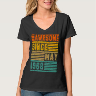 Geweldige sinds mei 1968  54e Man en vrouwen T-shirt