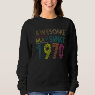 Geweldige sinds mei 1970 , Vintage 52e geboorte Trui