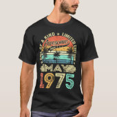 Geweldige sinds mei 1975 49e verjaardag vrouwen t-shirt (Voorkant)