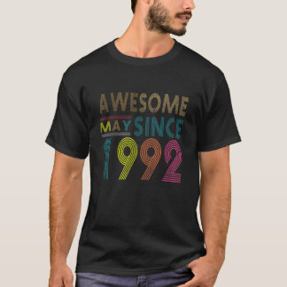 Geweldige sinds mei 1992 30e verjaardag t-shirt