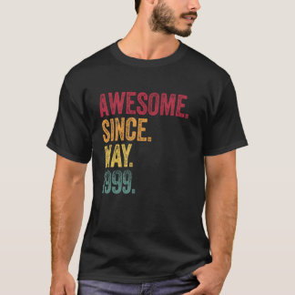 Geweldige sinds mei 1999 26 jaar oud 26ste verjaar t-shirt