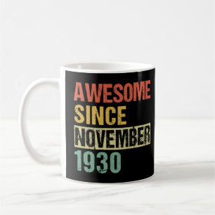 Geweldige sinds november 1931 90e verjaardag 90 ja koffiemok