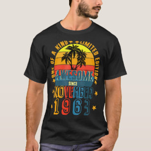 Geweldige sinds november 1963  58e verjaardag t-shirt