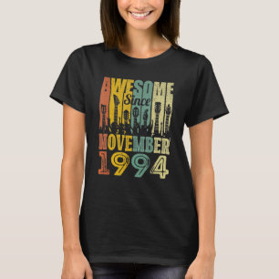 Geweldige sinds november 1994 28e verjaardag voor t-shirt