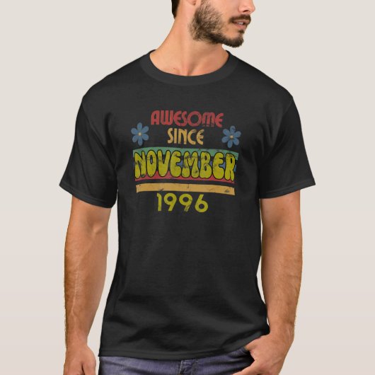 Geweldige sinds november 1996 t-shirt (Voorkant)