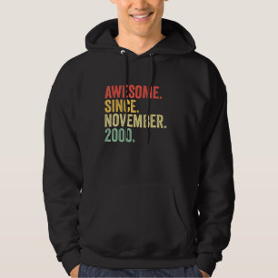 Geweldige sinds november 2000 22 jaar oude geschen hoodie