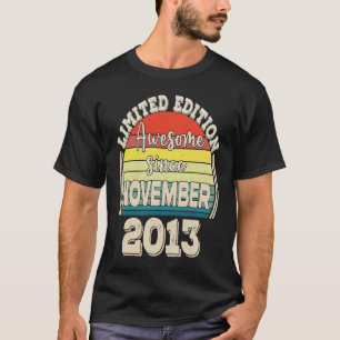 Geweldige sinds november 2013 Geboren in november  T-shirt