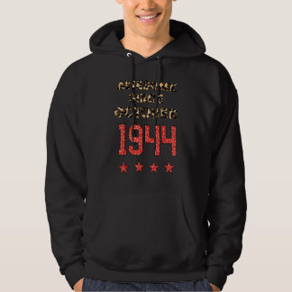 Geweldige sinds oktober 1944 Leopard 1944 oktober Hoodie