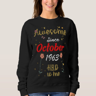 Geweldige sinds oktober 1963 : vogelgriepbloemen 1 trui