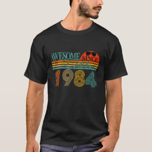 Geweldige sinds oktober 1984 40 jaar 40e geboortej t-shirt