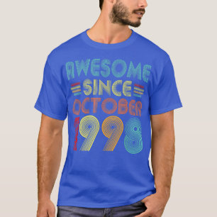 Geweldige sinds oktober 1998 24 jaar oude Vintage  T-shirt