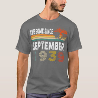 Geweldige sinds september 1939 t-shirt