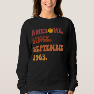 Geweldige sinds september 1963, 59 jaar Retro Groo Trui
