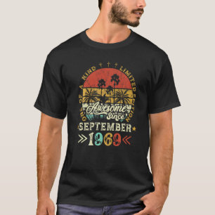 Geweldige sinds september 1969 t-shirt