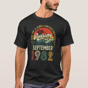 Geweldige sinds september 1982, 40 jaar oud en 40 t-shirt