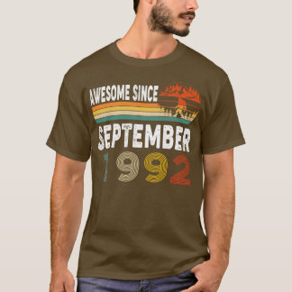 Geweldige sinds september 1992 t-shirt
