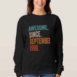 Geweldige sinds september 1998 24e verjaardag trui