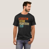 Geweldige sinds september 2006 16e verjaardag t-shirt (Voorkant volledig)