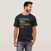 Geweldige sinds september 2020 2e verjaardag 2 jaa t-shirt (Voorkant volledig)