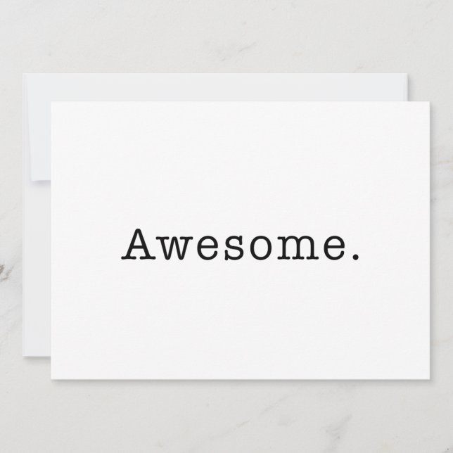 Geweldige Sjabloon prijsopgave leeg in zwart-wit (Voorkant)