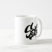 Geweldige Skateboard Graffiti Selfie Street Art Mo Koffiemok (Voorkant rechts)