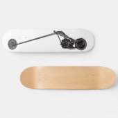 Geweldige skateboard met lange kaak (Horizontaal)