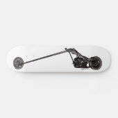 Geweldige skateboard met lange kaak (Horizontaal)