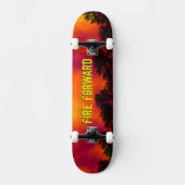 Geweldige skateboard voor brandweer (Voorkant)