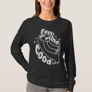 Geweldige sleuf omhoog t-shirt