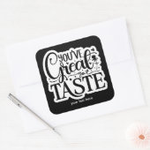 Geweldige smaak sticker (Envelop)