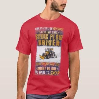 Geweldige sneeuwploeg driver 5 t-shirt