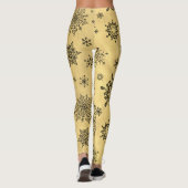 Geweldige sneeuwvlok Leggings! Leggings (Achterkant)