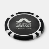 Geweldige Snor Poker Chips (Enkel)