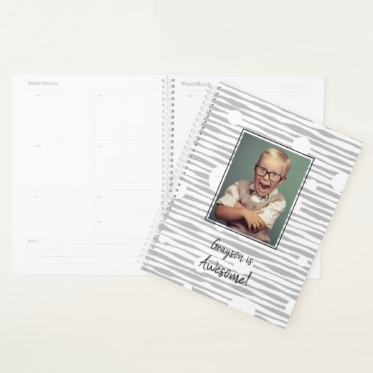 Geweldige, speciaal voor foto's en Abstract patroo Planner (Display)