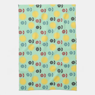 Geweldige Spring & Summer Flower Pattern Keuken To Theedoek