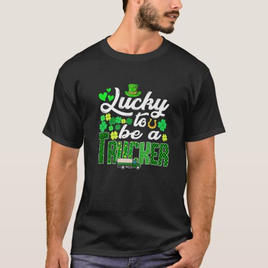 Geweldige St. Patricks Day om een boer te zijn T-shirt (Voorkant)