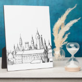 geweldige stad . kunstwerk . zwart - wit fotoplaat (Zijkant)