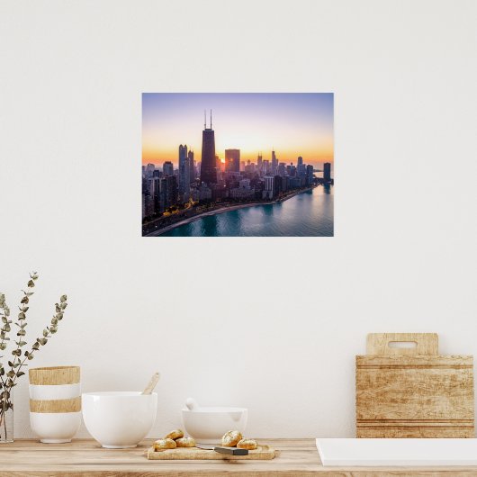 Geweldige stad poster (Keuken)