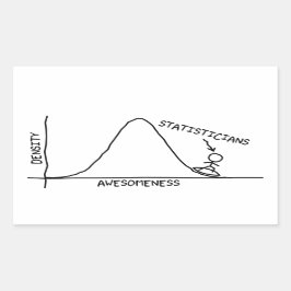 Geweldige statisticus Sticker