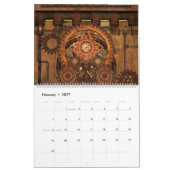 Geweldige steampunk-design kalender (Feb 2027)