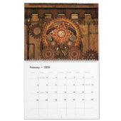 Geweldige steampunk-design kalender (Feb 2026)