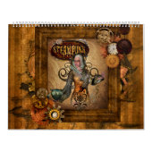 Geweldige steampunk-design kalender (Hoes)