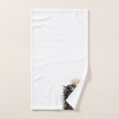 Geweldige Steampunk Kat  Bad Handdoek (Handdoek)