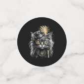 Geweldige Steampunk Kat Confetti (Kleine voorkant)