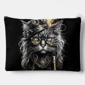 Geweldige Steampunk Kat  Etui (Achterkant)