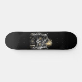 Geweldige Steampunk Kat Persoonlijk Skateboard (Horizontaal)