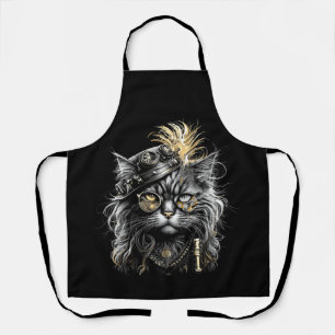 Geweldige Steampunk Kat Schort